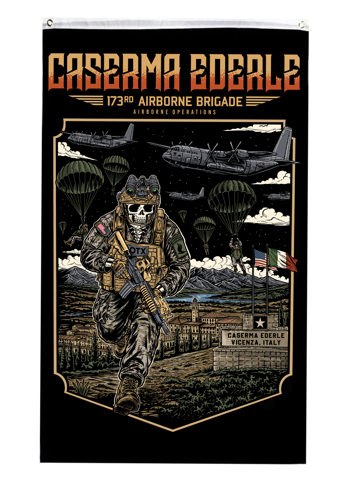 173rd Caserma Flag