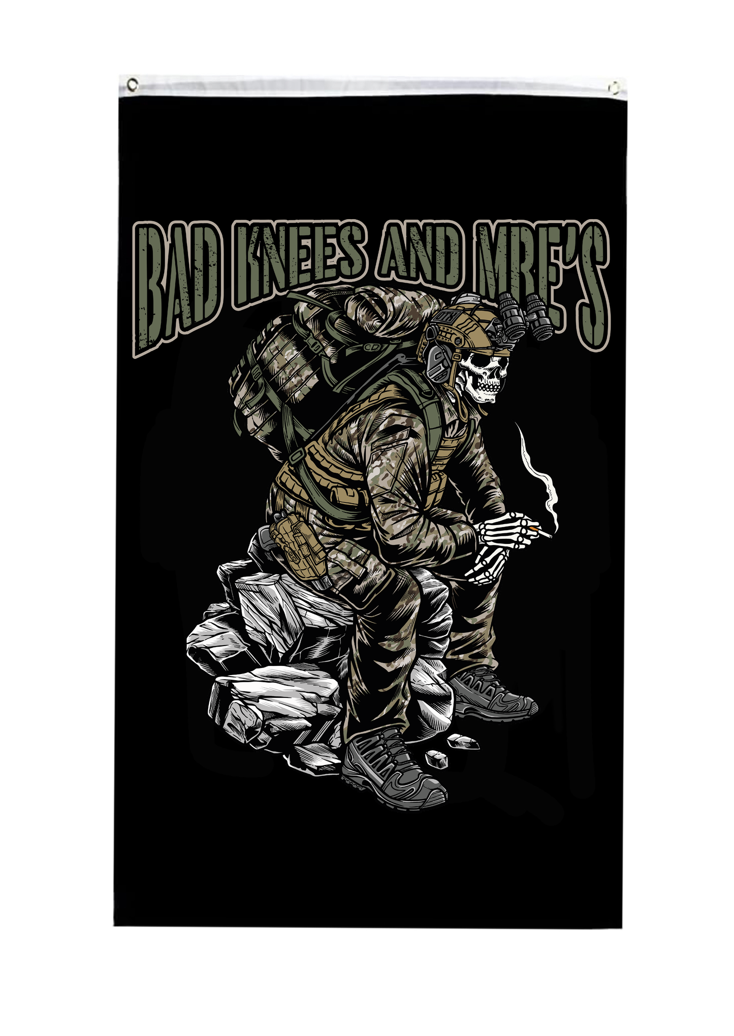 Bad Knees and MREs Flag