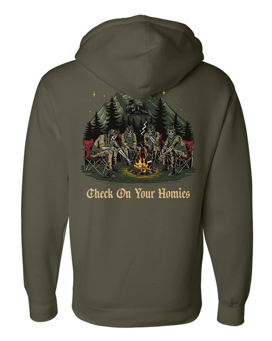 Check On Your Homies Hoodie