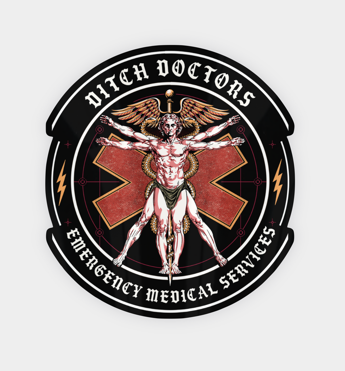 Ditch Doctors Sticker