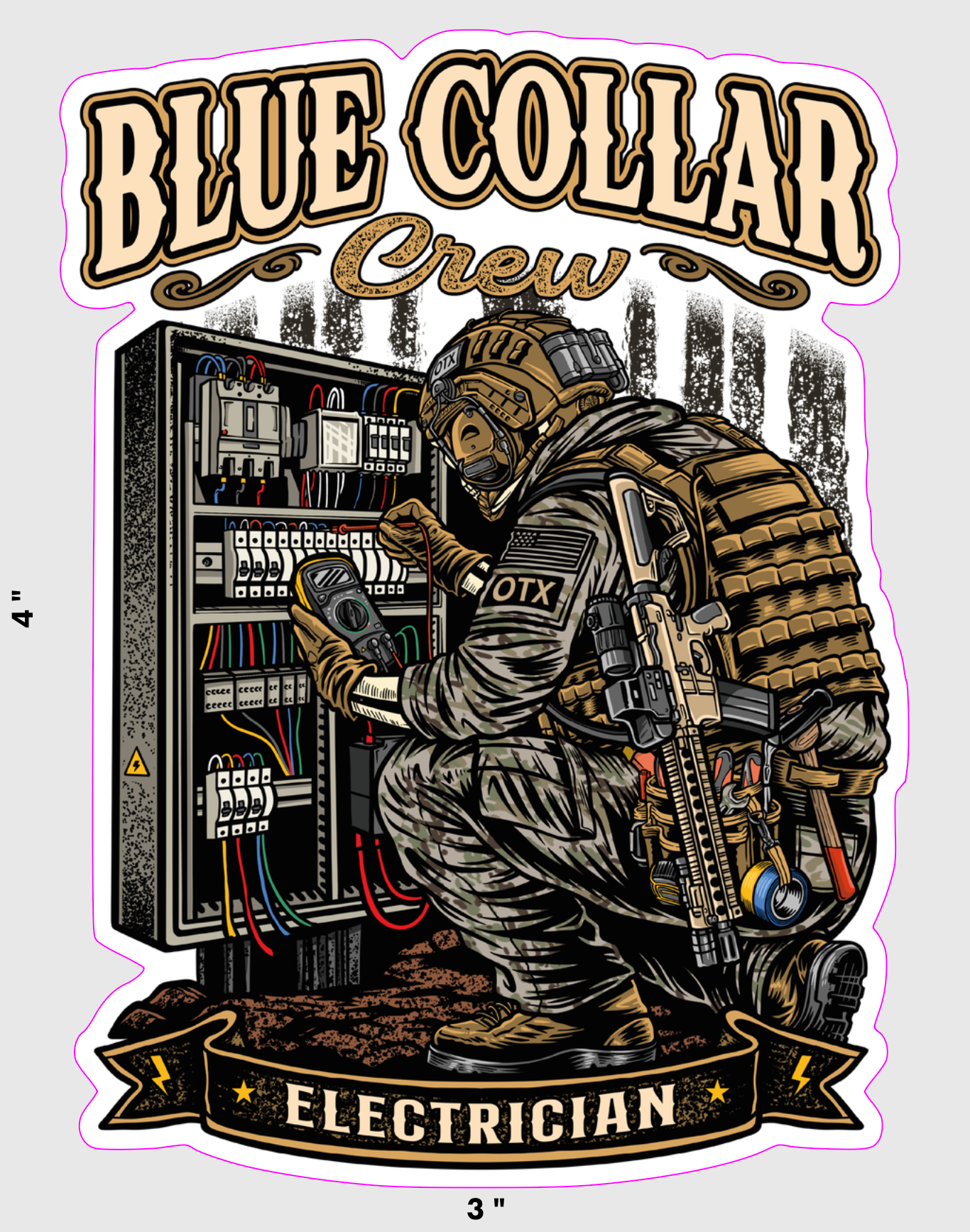 Electrician Sticker