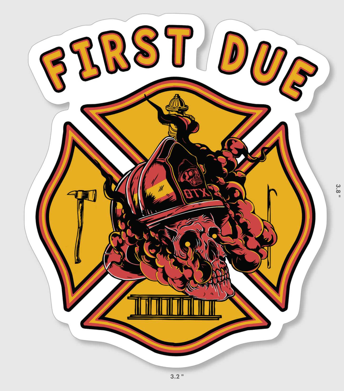 First Due Sticker