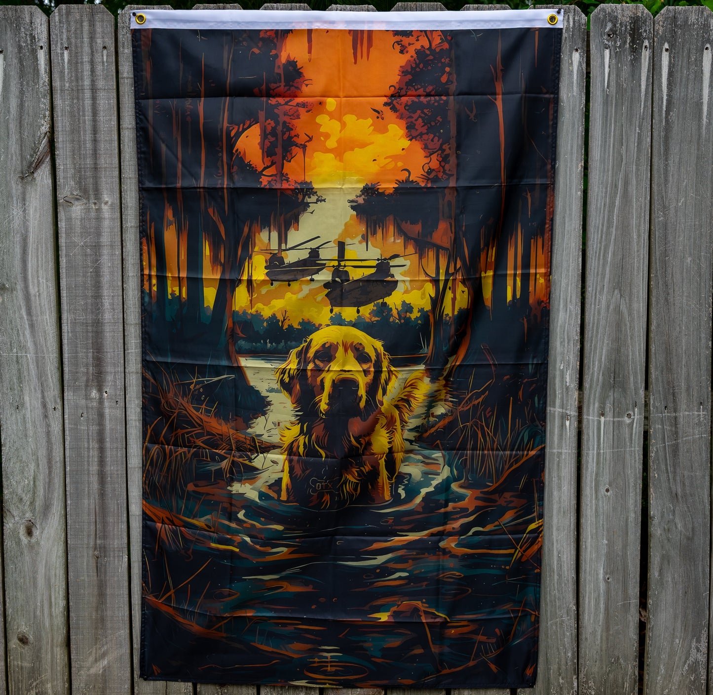 Golden Doggo Flag