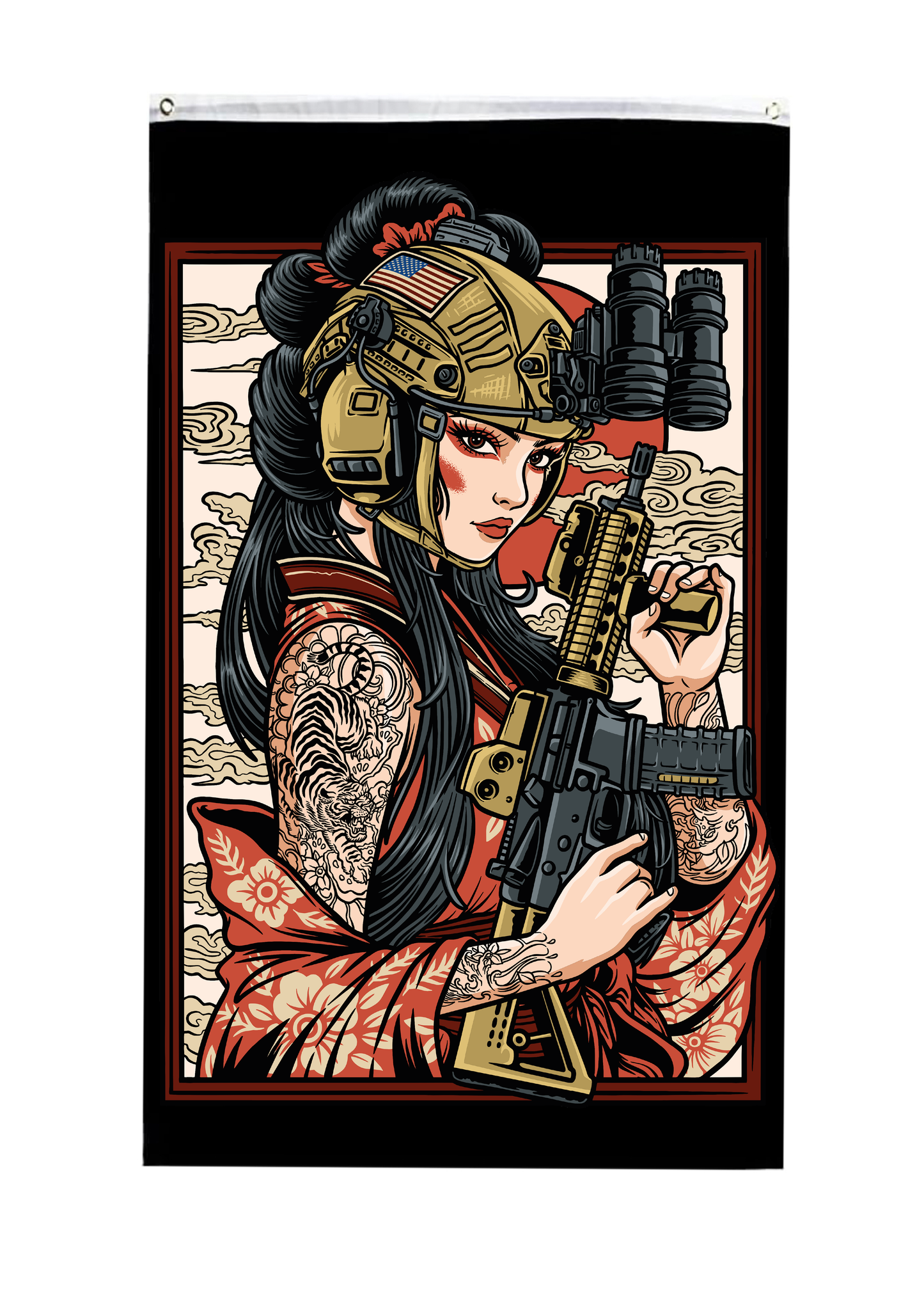 Geisha V1 Flag