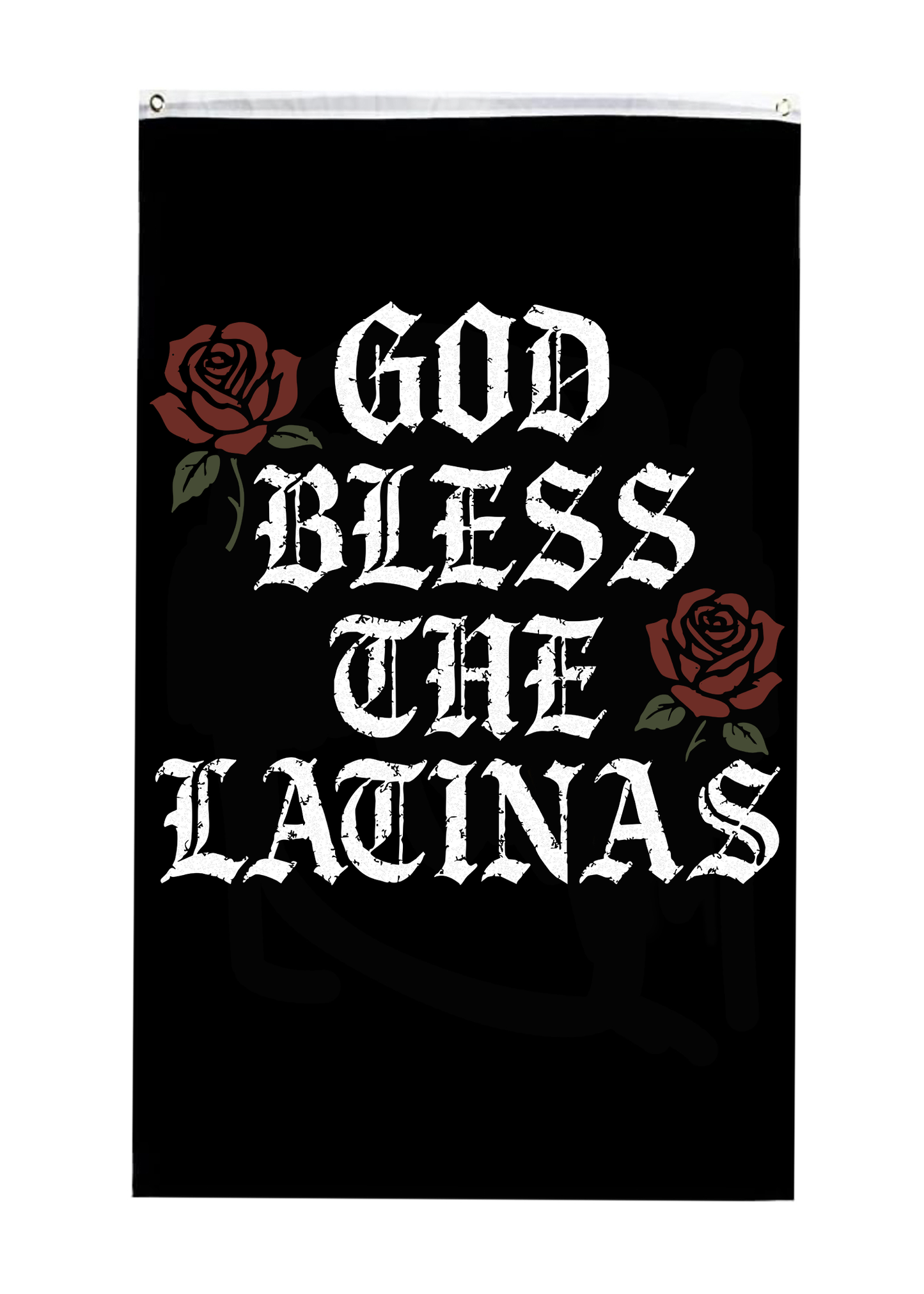 God Bless Latinas Flag