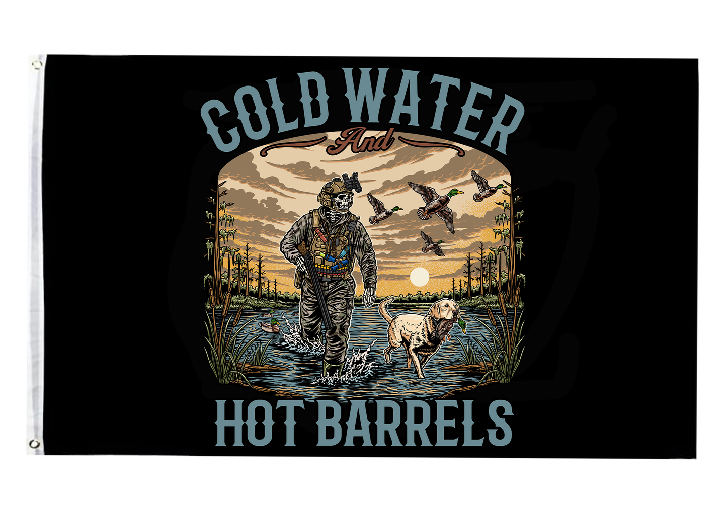 Hot Barrels Flag