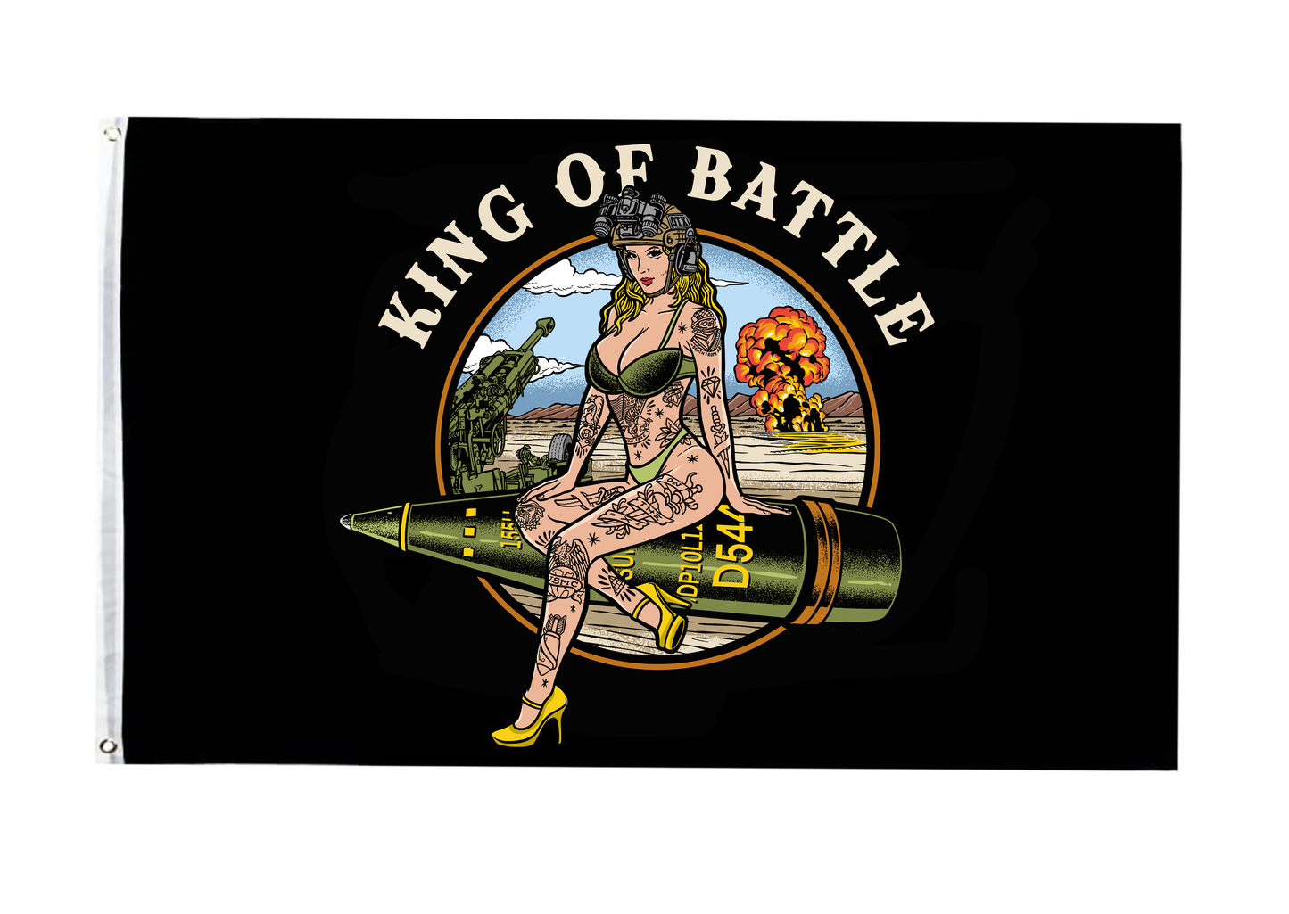 King Of Battle Flag