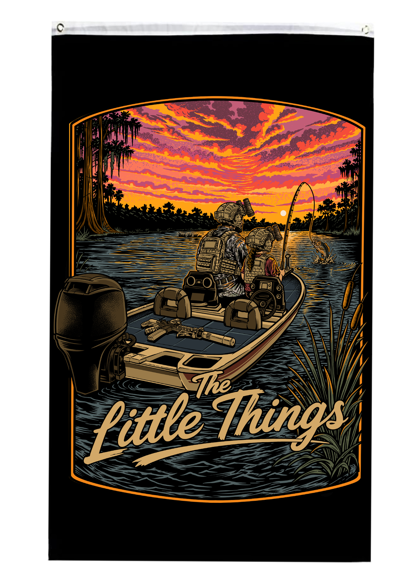 Little Things Daughter Flag