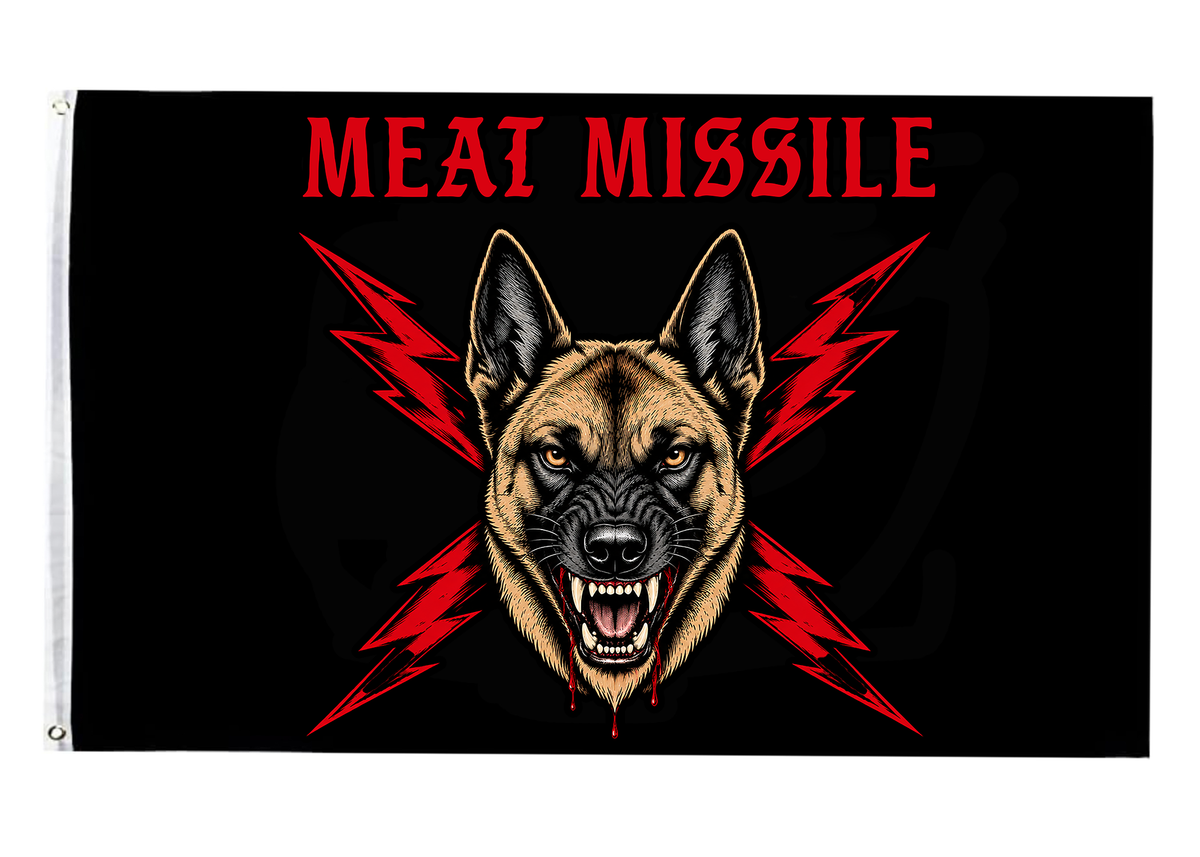Pre-Order Meat Missile Flag