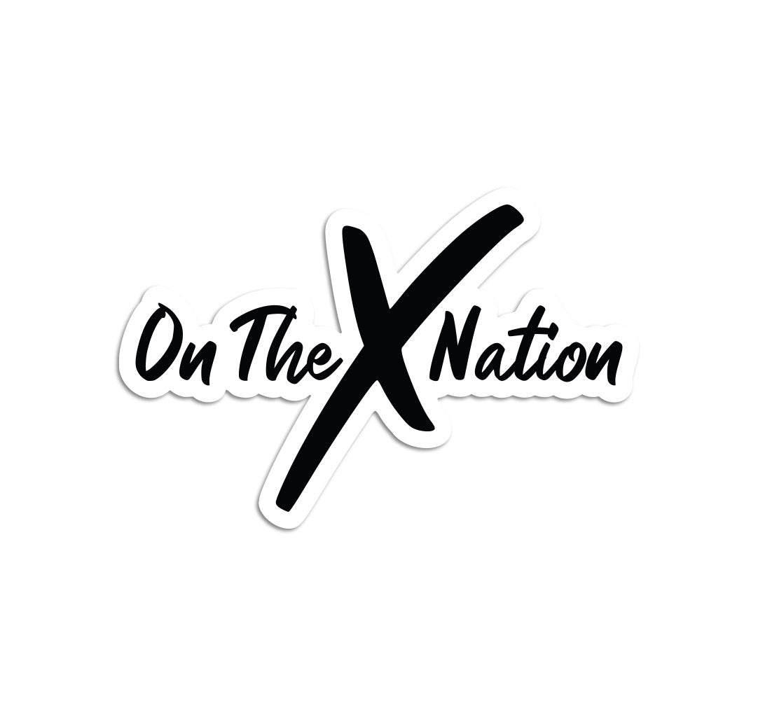 OTX Classic X Logo Sticker