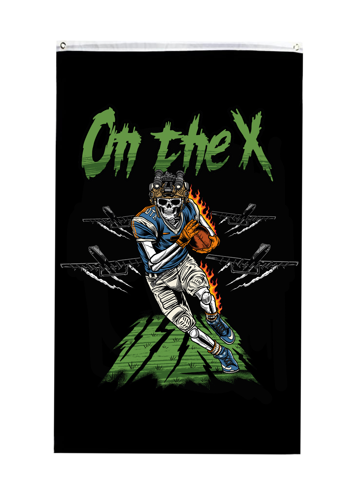 OTX Football Flag