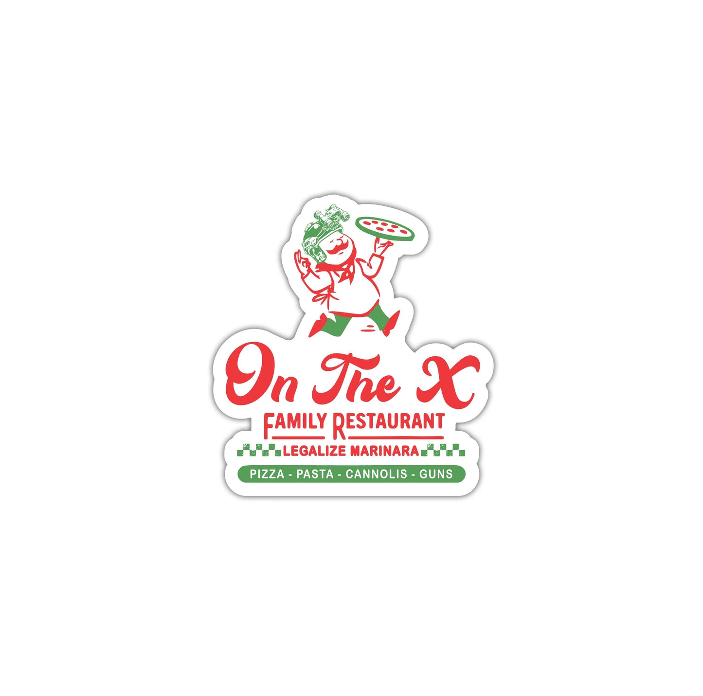 OTX Pizzeria Sticker