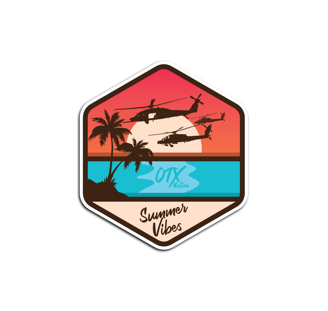OTX Summer Vibes Sticker