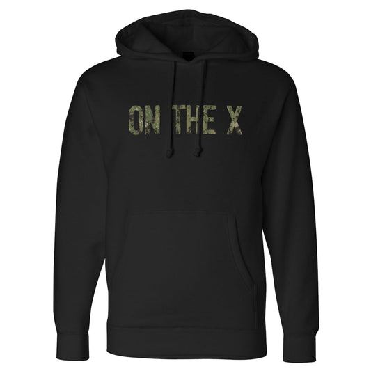 ON THE X Camo Print Hoodie