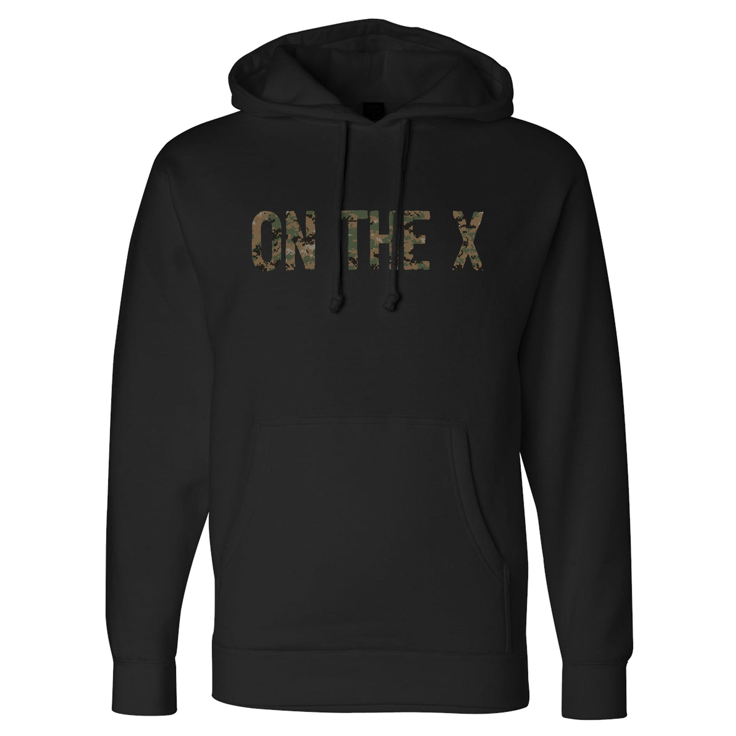 ON THE X Camo Print Hoodie