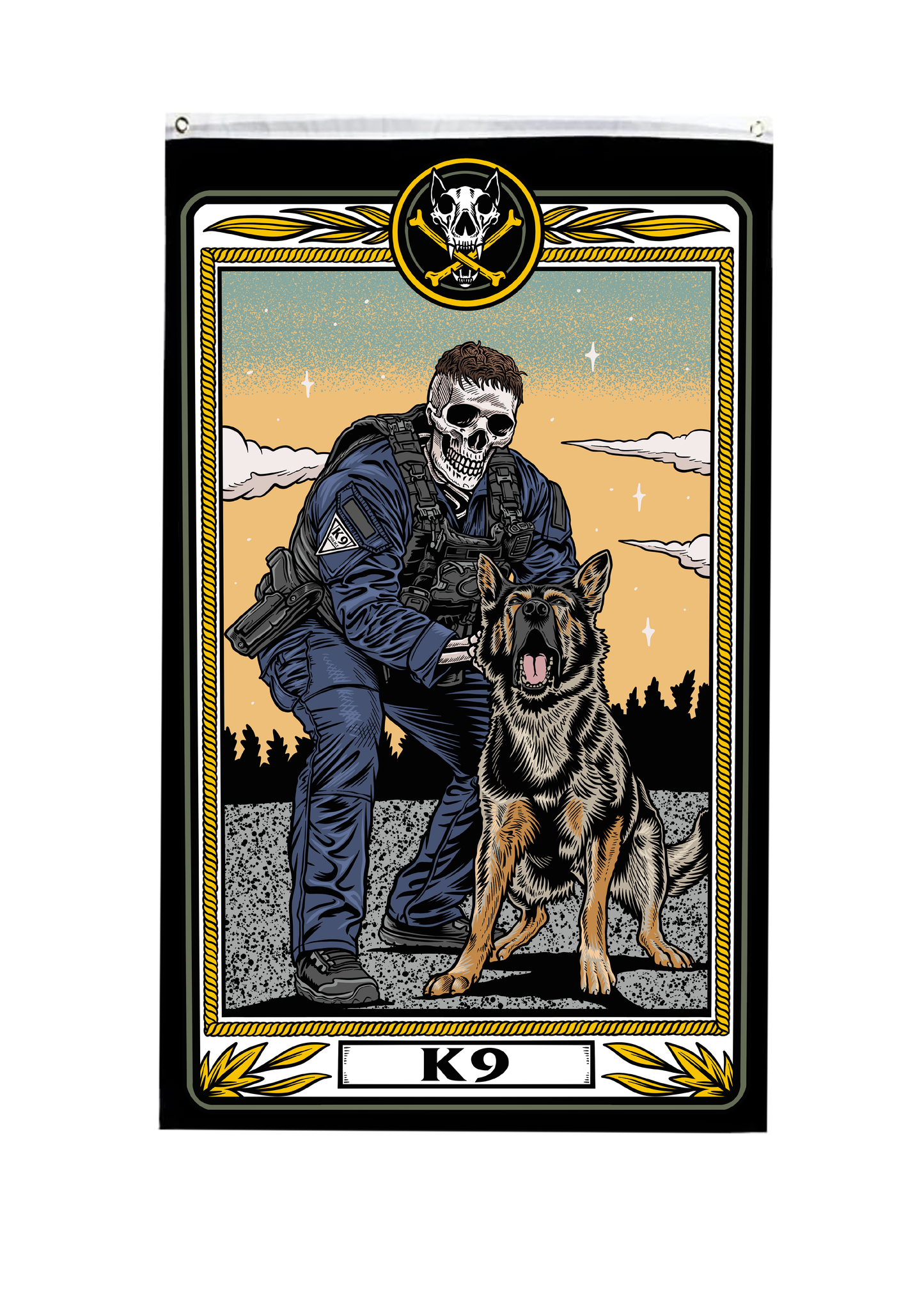 Police K9 Flag