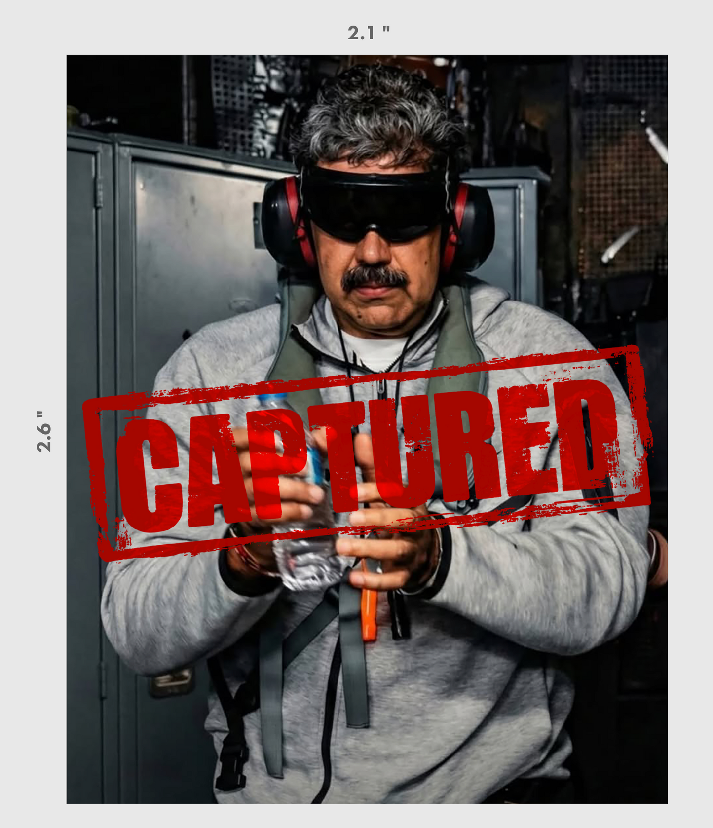 Captured Sticker
