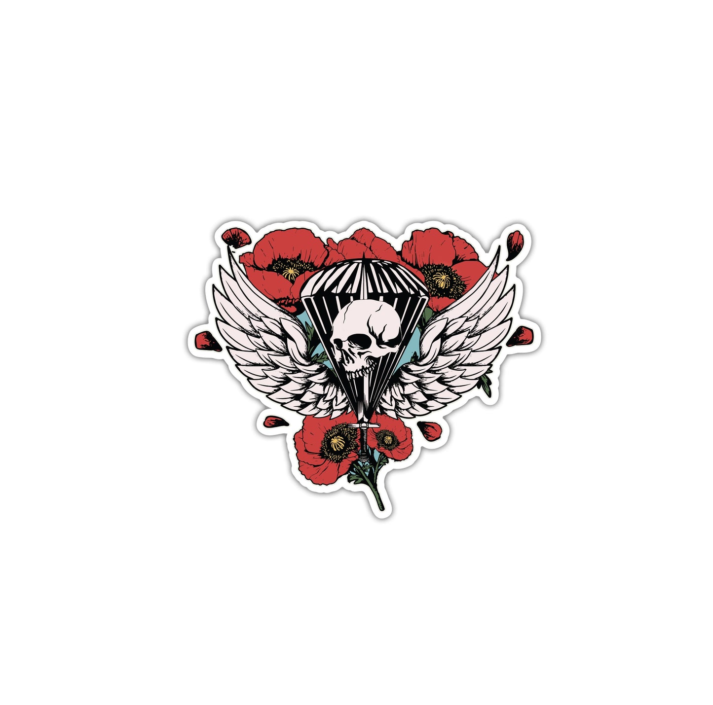 OTX Signature Poppy Sticker