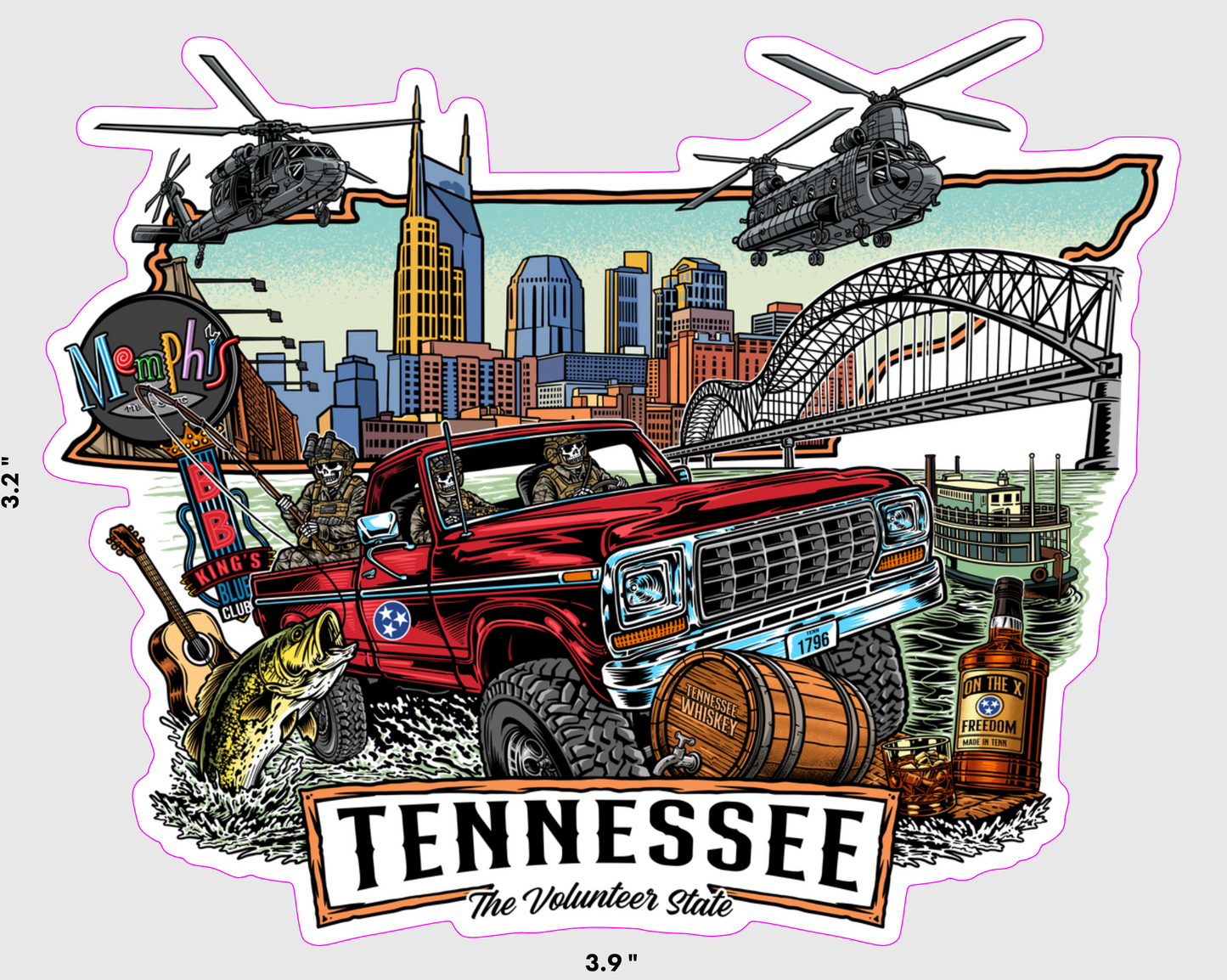 TN Sticker