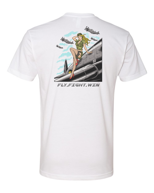 Fly Fight Win Tee