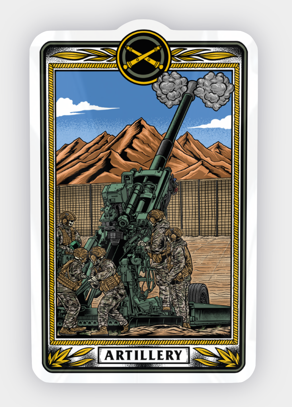Artillery Sticker