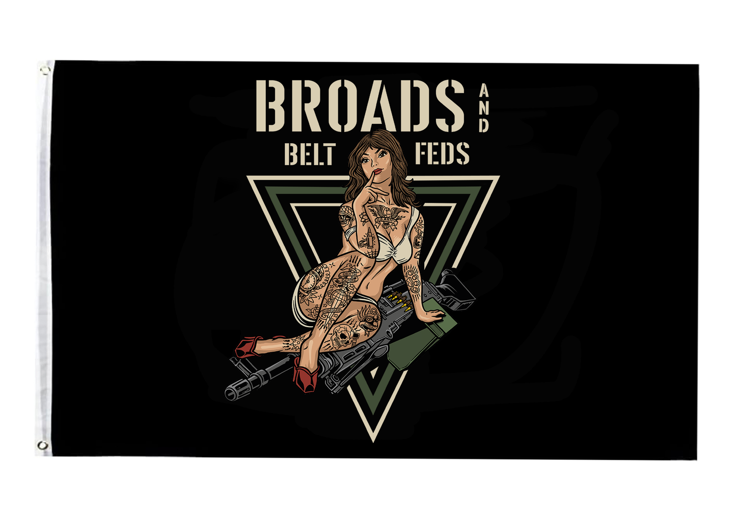 Broads and Belt Feds Flag