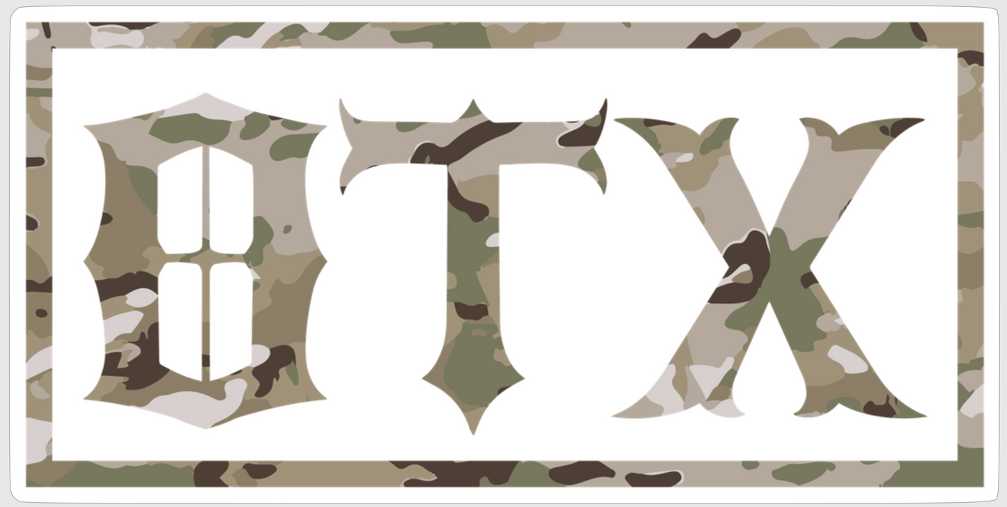 OTX Billboard Camo Sticker