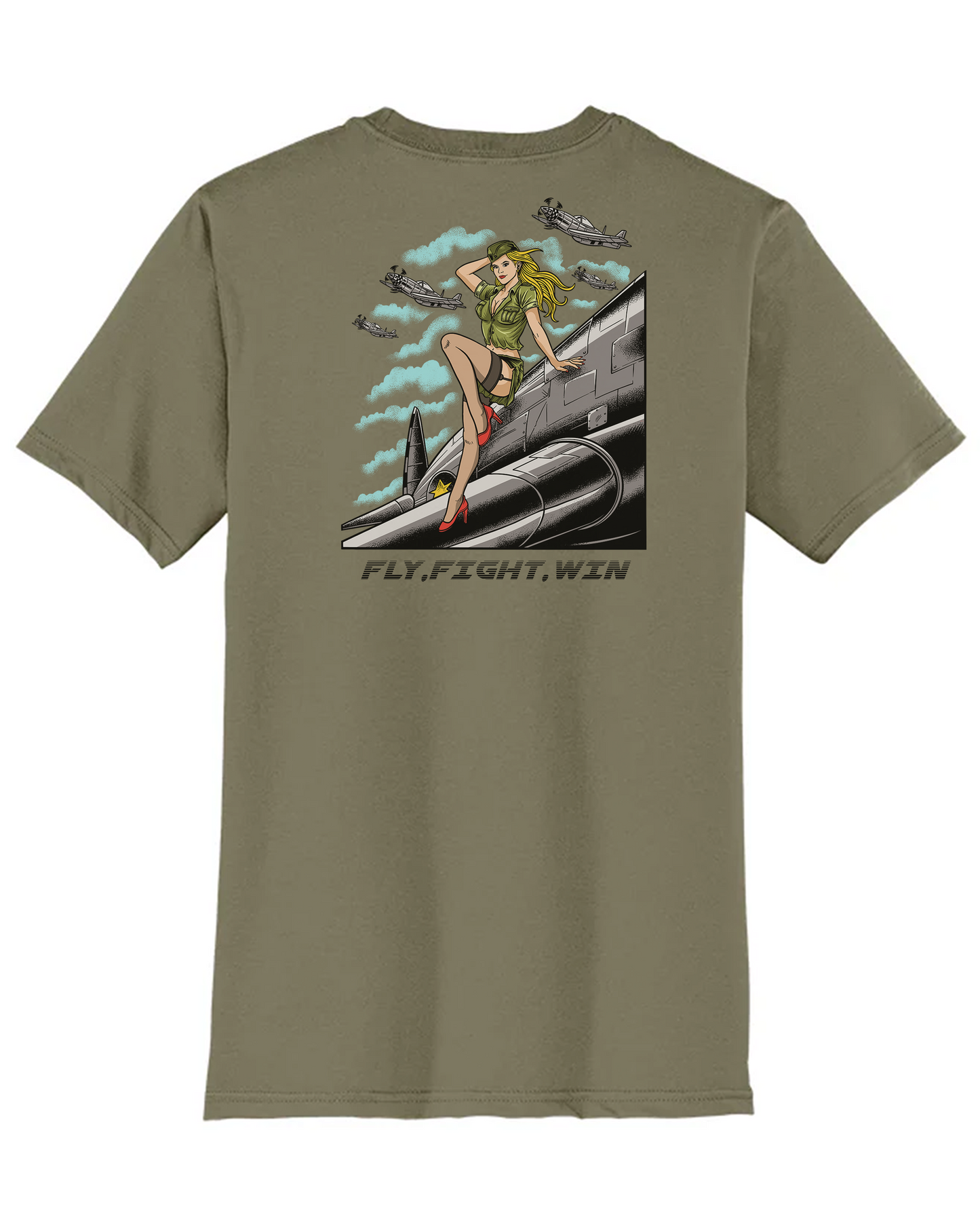 Fly Fight Win Tee