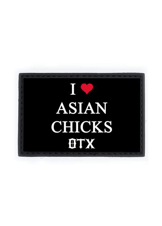 I ������ ASIAN CHICKS PVC Patch
