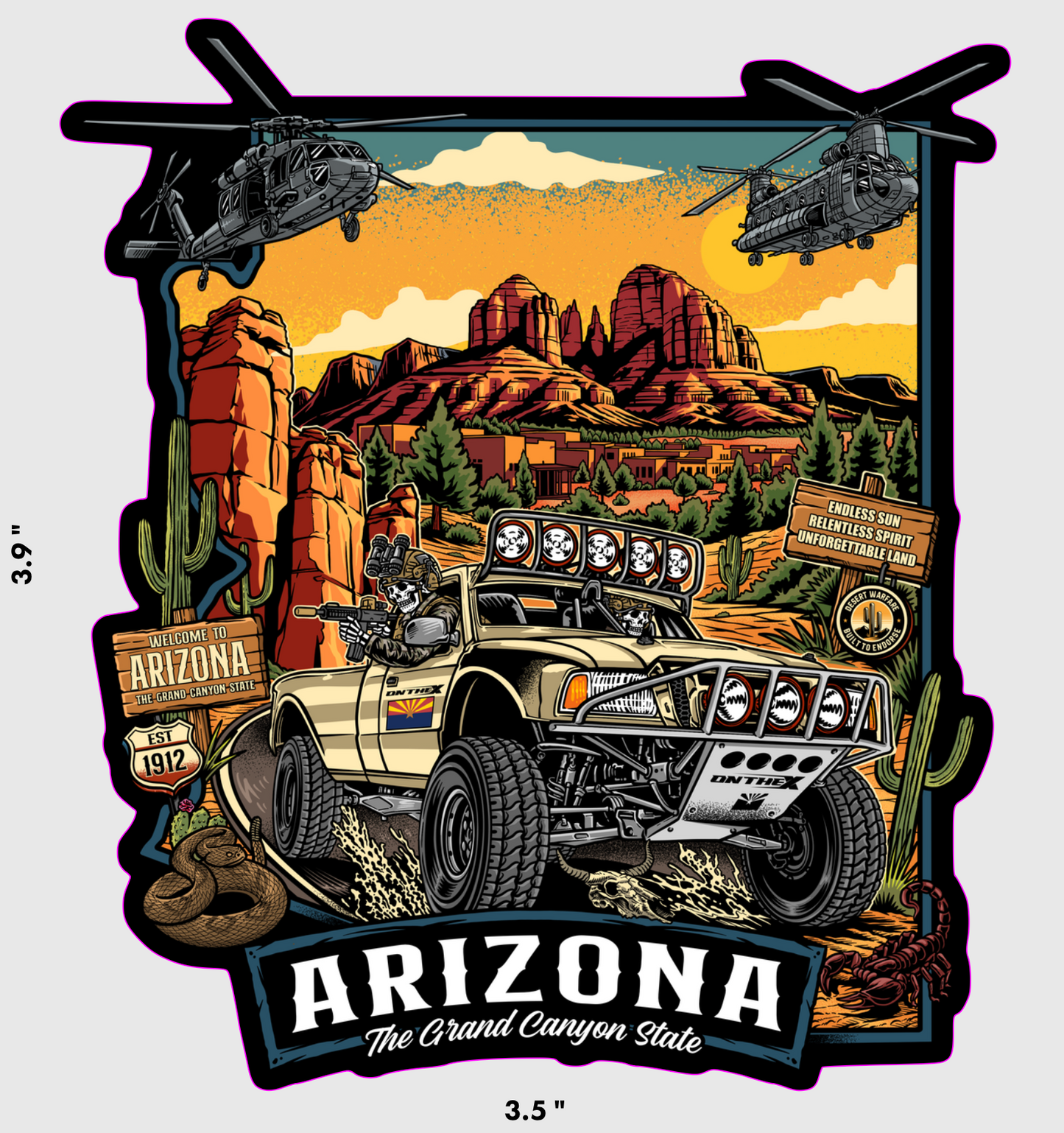 AZ Sticker