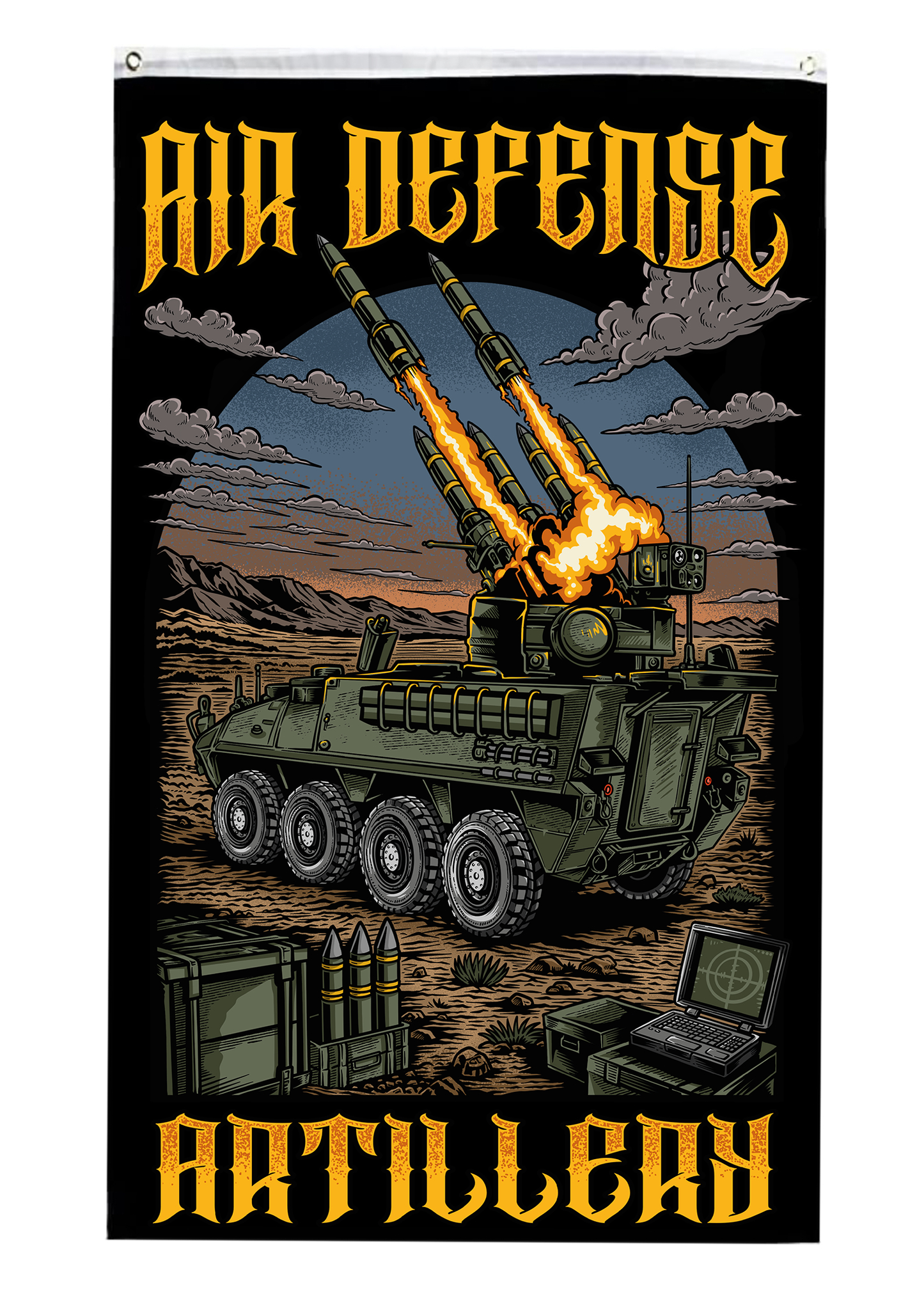Pre-Order Air Defense Artillery Flag