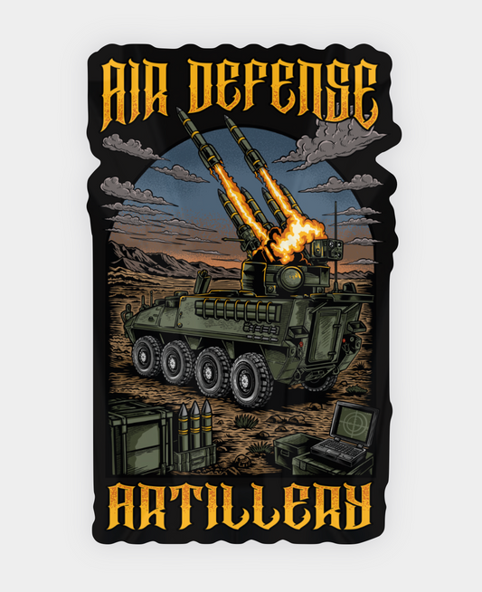 Air Defense Artillery Sticker