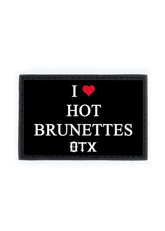 I ������ BRUNETTES PVC Patch