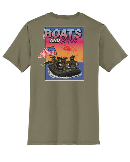 Boats and Bros Tee