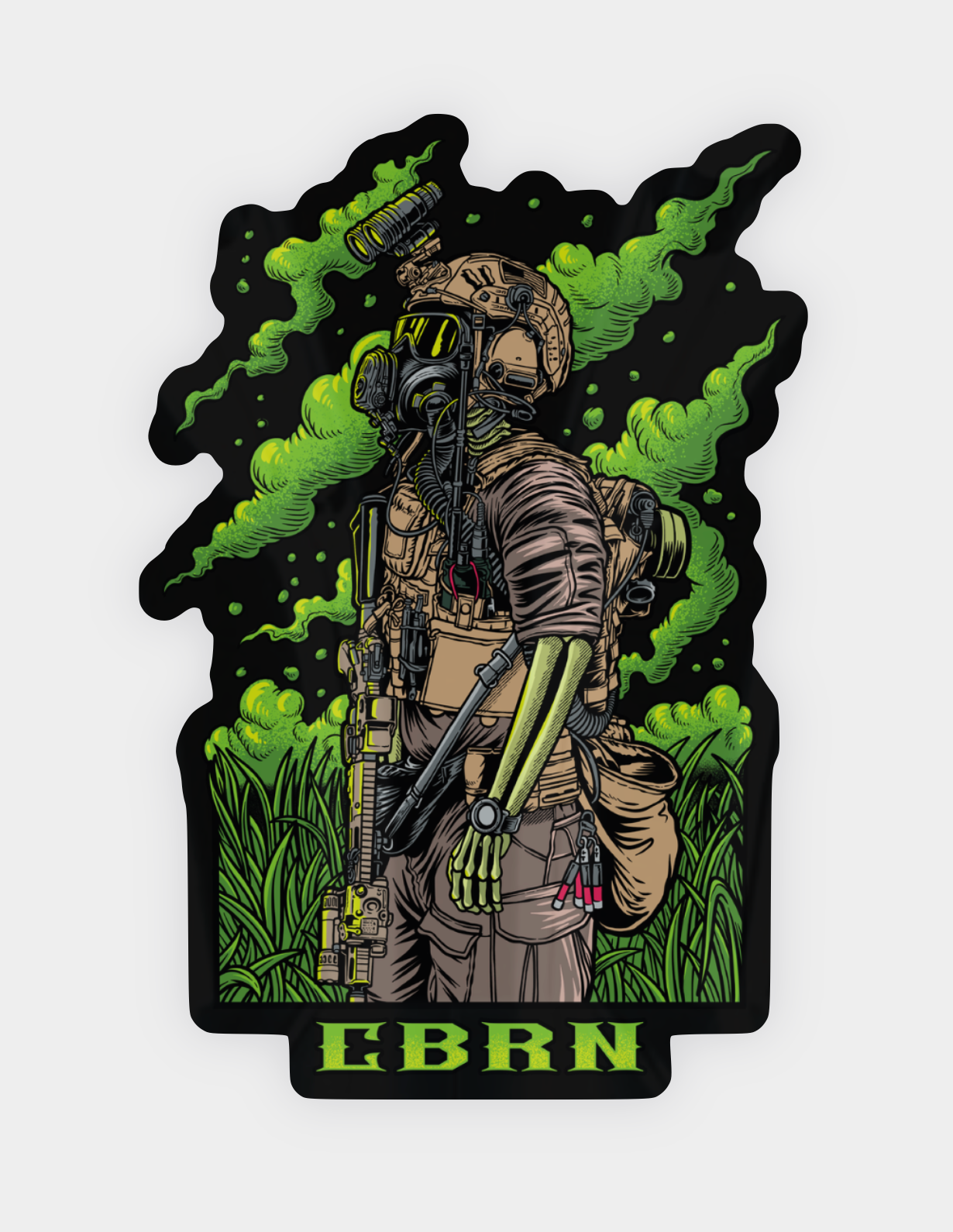 CBRN Sticker