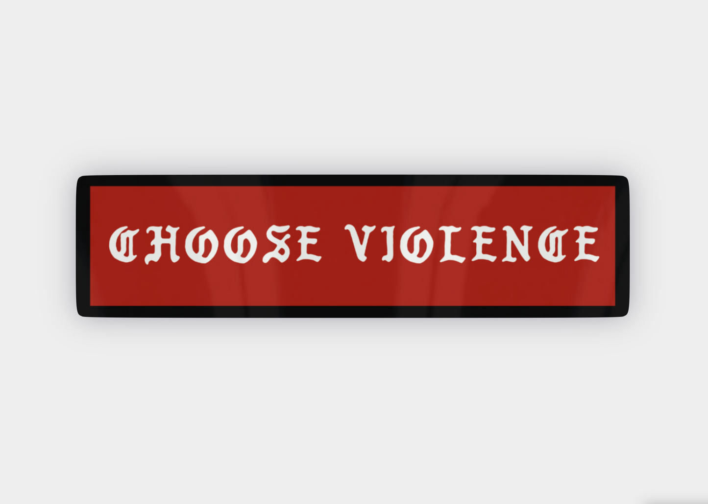 Choose Violence Logo Sticker