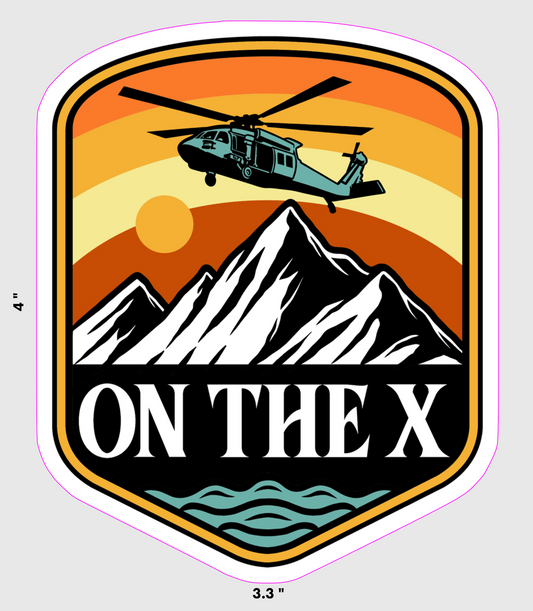 Classic Blackhawk Sticker