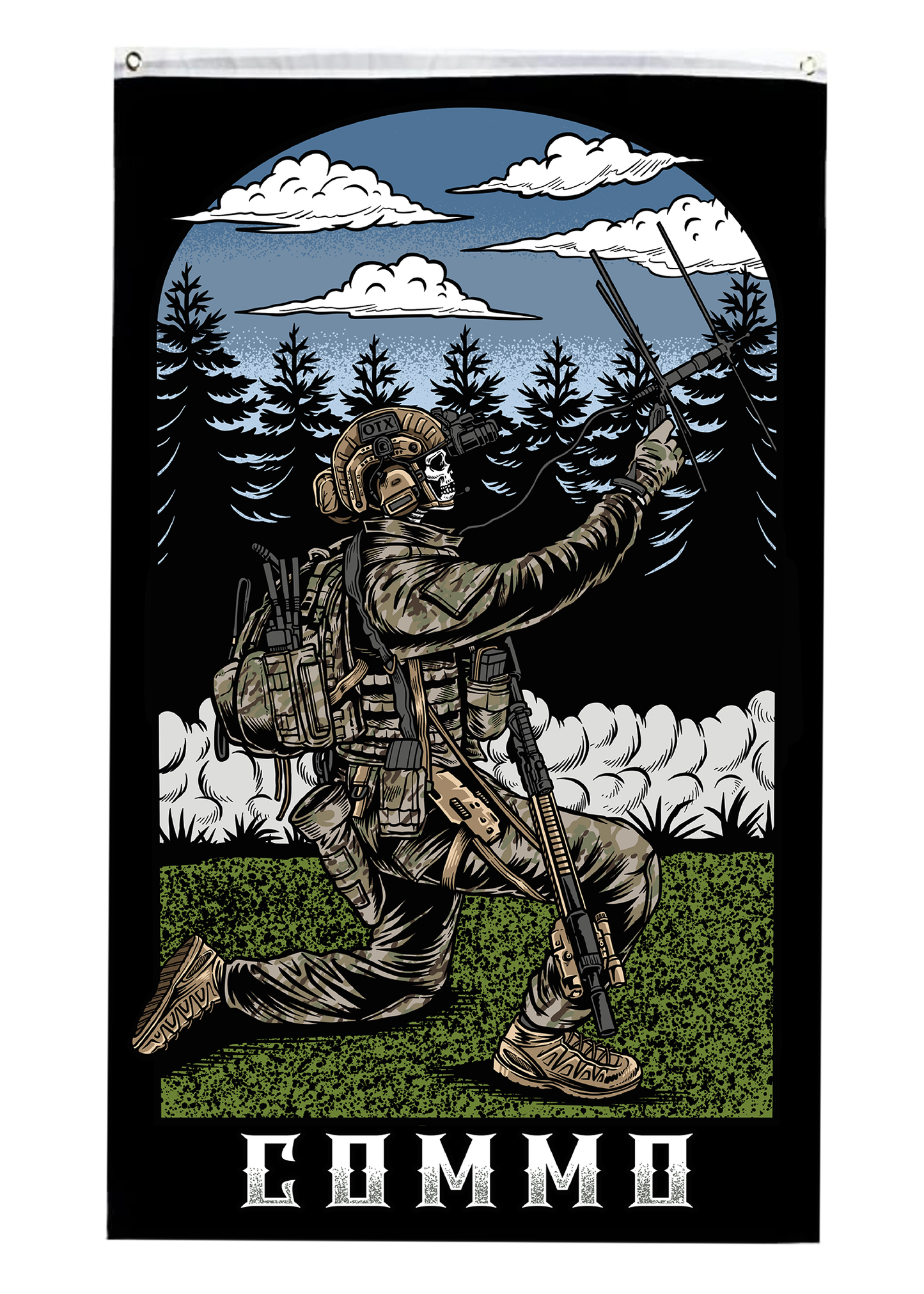 Pre-Order Commo Flag