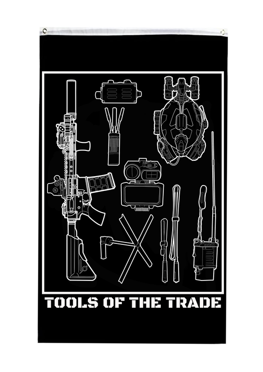 Commo Tools Of The Trade Flag