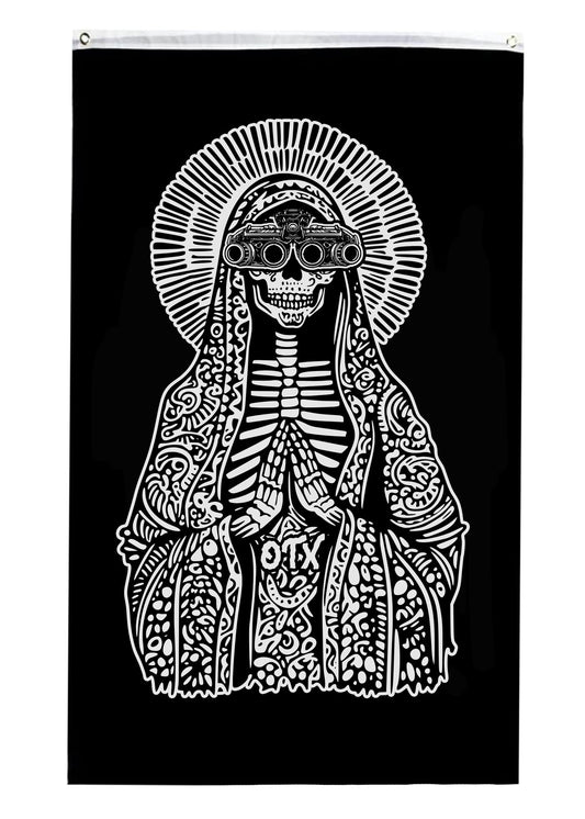 Dia De Los Muertos Flag