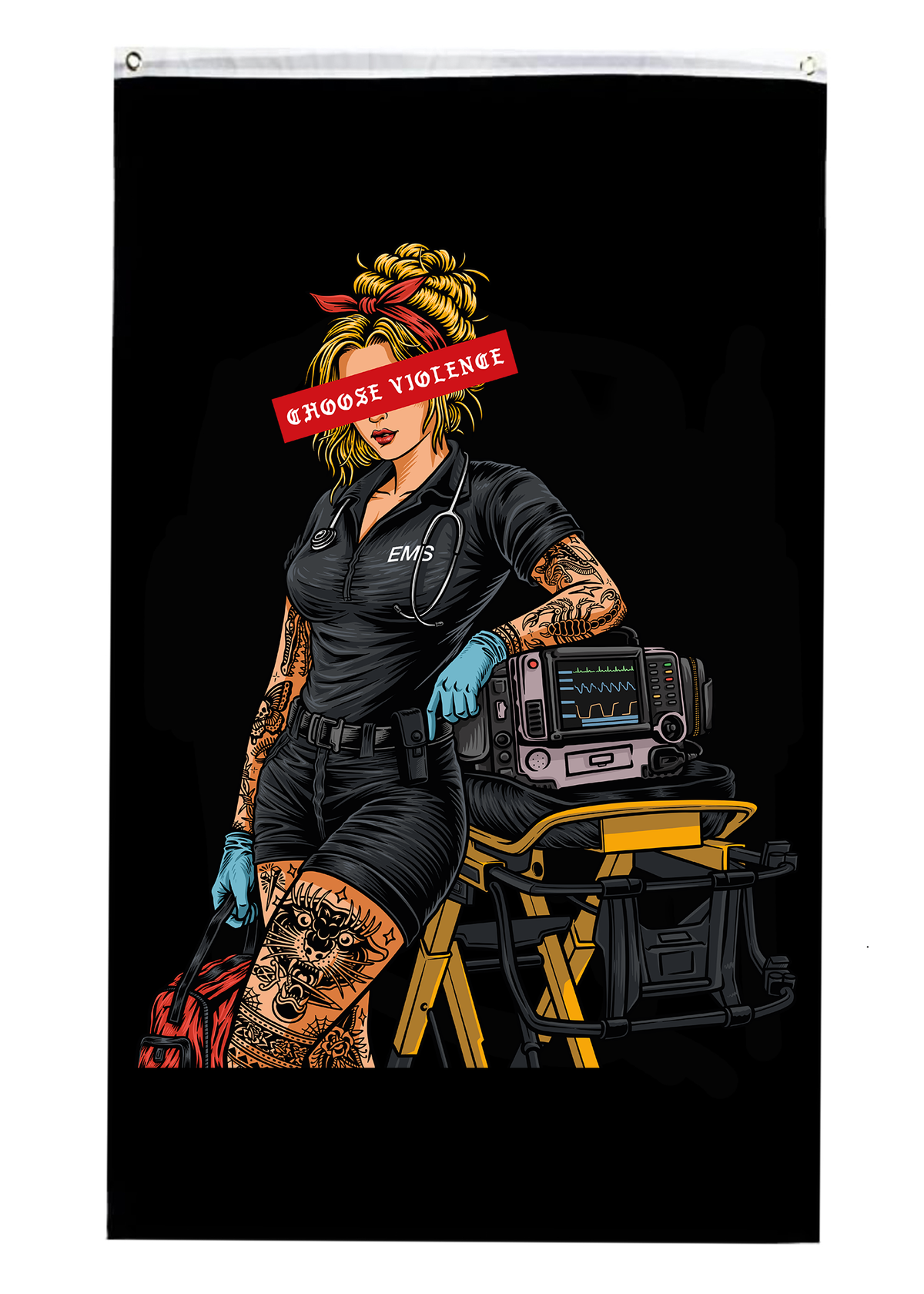 Pre-Order EMS Violence Flag