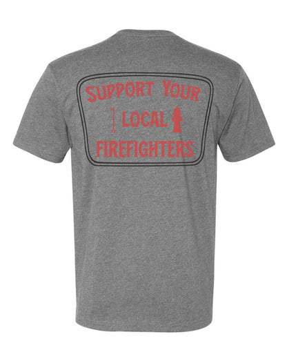 Support Your Local Firefighters Tee