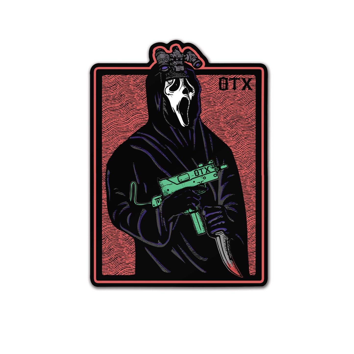 Ghost Face Sticker