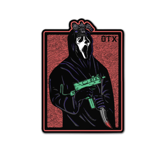 Ghost Face Sticker