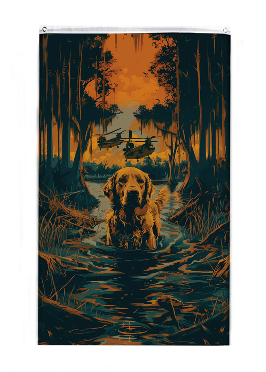 Golden Doggo Flag