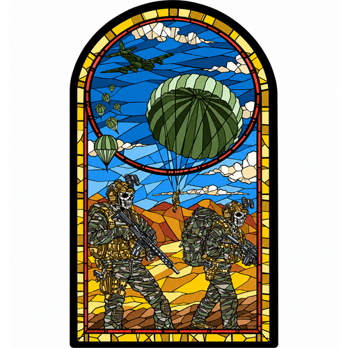 Airborne Stained Glass