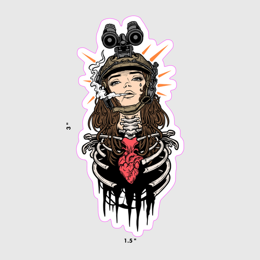 Hearts and Minds Sticker