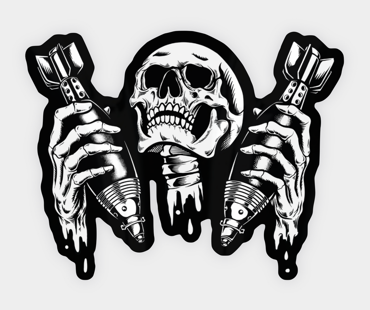 High Angle Hate Sticker