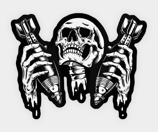 High Angle Hate Sticker