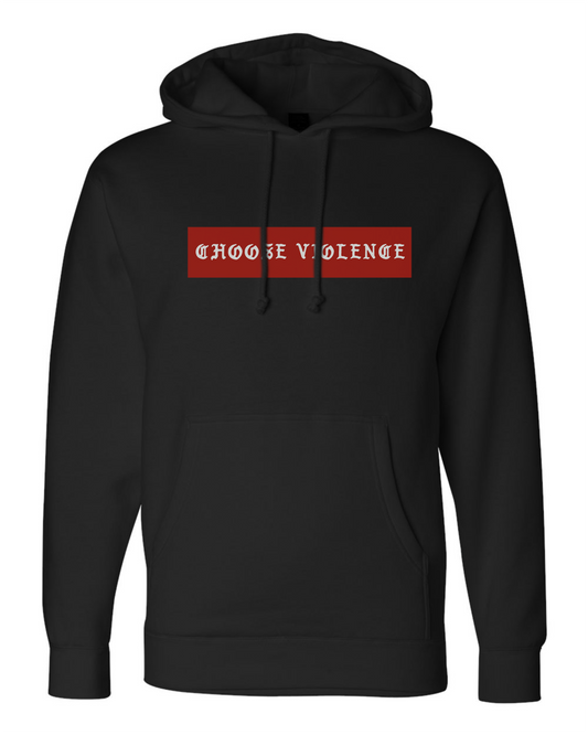 Choose Violence Logo Hoodie